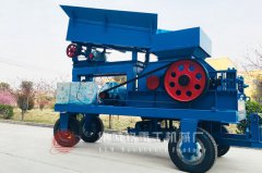 每小時(shí)200方移動(dòng)對輥制砂機(jī)多少錢一臺(tái)